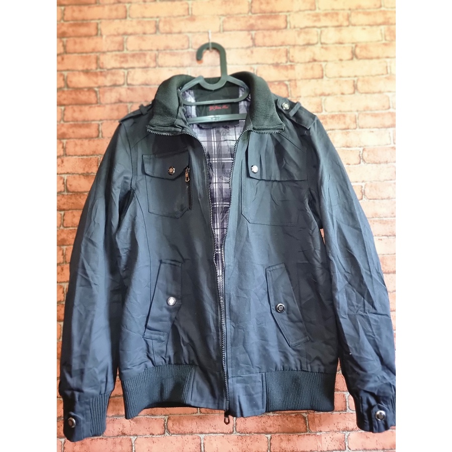 Jaket Jeans Yi Jian Mei (Thrift)