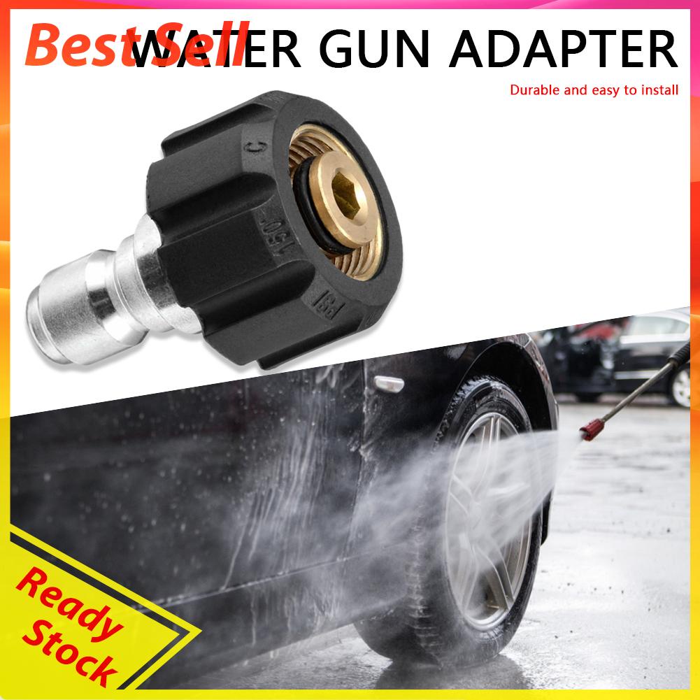 Adapter Konektor Male 1 / 4 3 / 8 Ke M22 14 15 Female Untuk Pressure Washer