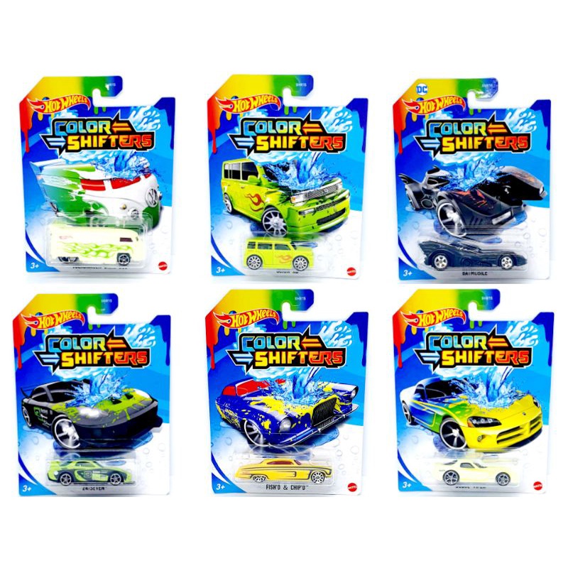 Hot Wheels Color Shifters Original Mattel Hotwheels Bisa Berubah Warna Diecast Miniatur Mobil Mobilan