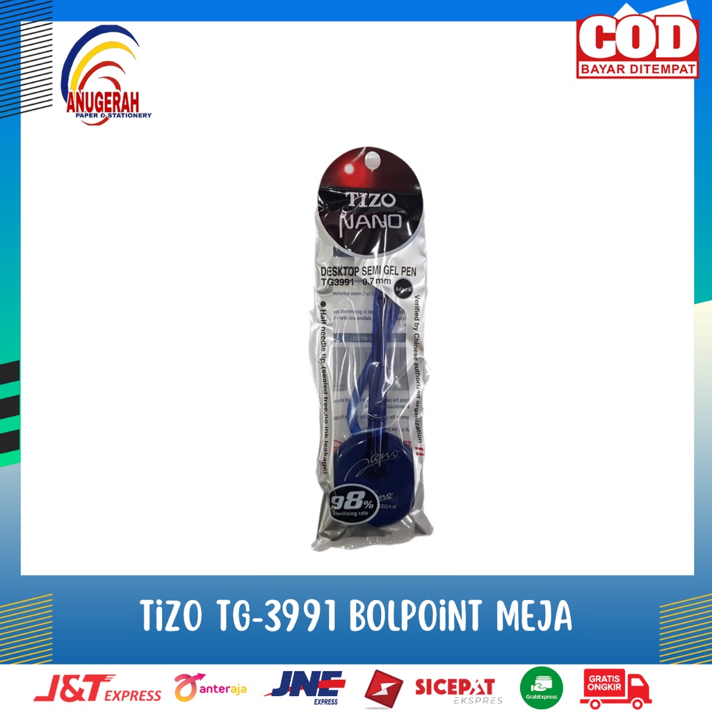 

Bolpoint meja gel TIZO TG-3991 (PCS)