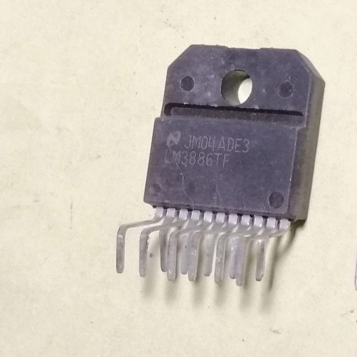 LM3886T LM3886TF IC Power Amplifier Audio 68Watt 1-Ch Zip-11 LM3886 - LM3886TF