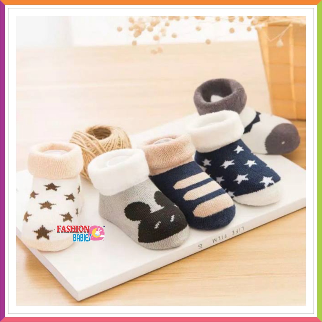 ❤ Fashionbabies ❤ KAOSKAKI BAYI LIPAT TEBAL / KAOS KAKI IMPORT