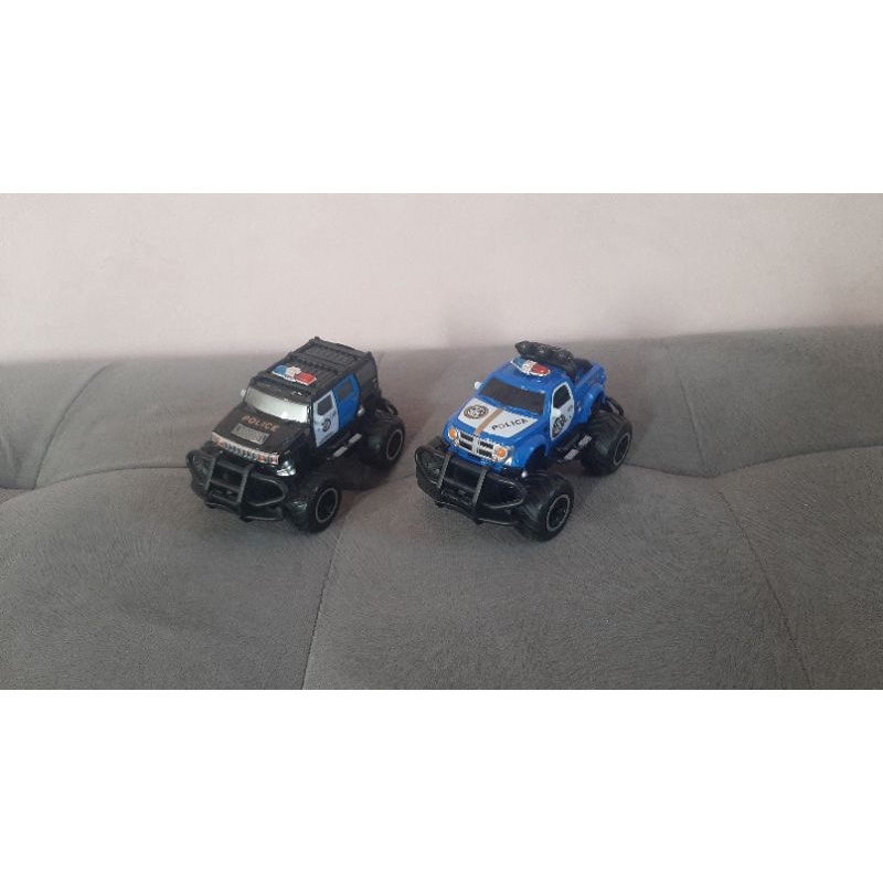 MAINAN MOBIL BIGFOOT OFF ROAD RC POLISI REMOTE CAR BIG FOOT REMOT KONTROL