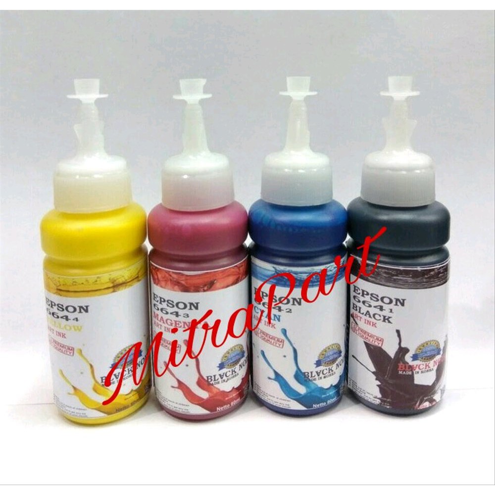 Jual Tinta Epson Art paper Epson L110 L220 L310 L360 Set 4 warna Bagus