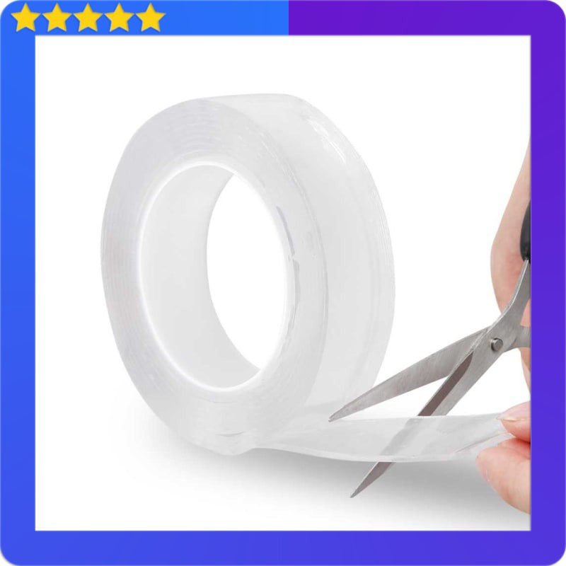 

Double Tape Perekat No Trace Washable Sticker Murah