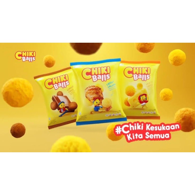 

ChikiBalls Keju/Ayam/Cokelat 16gr/ 1renceng (10pcs)
