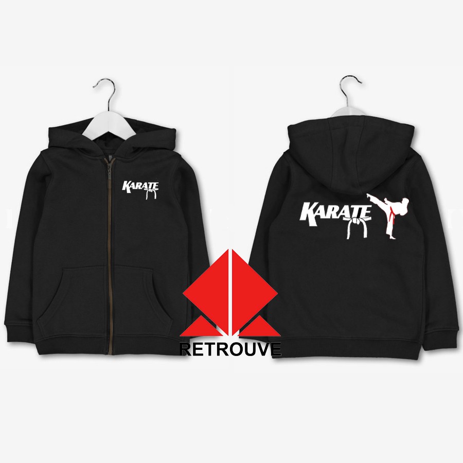 Jaket Sweater Anak Karate