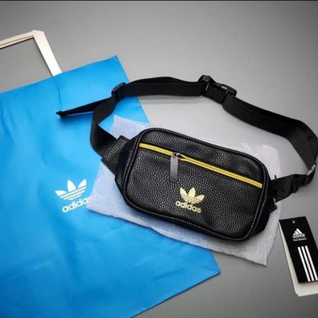 Leather bag adidas/ tas kulit original