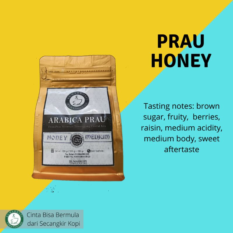 

Kopi Arabika Prau Honey Proses 100 gram