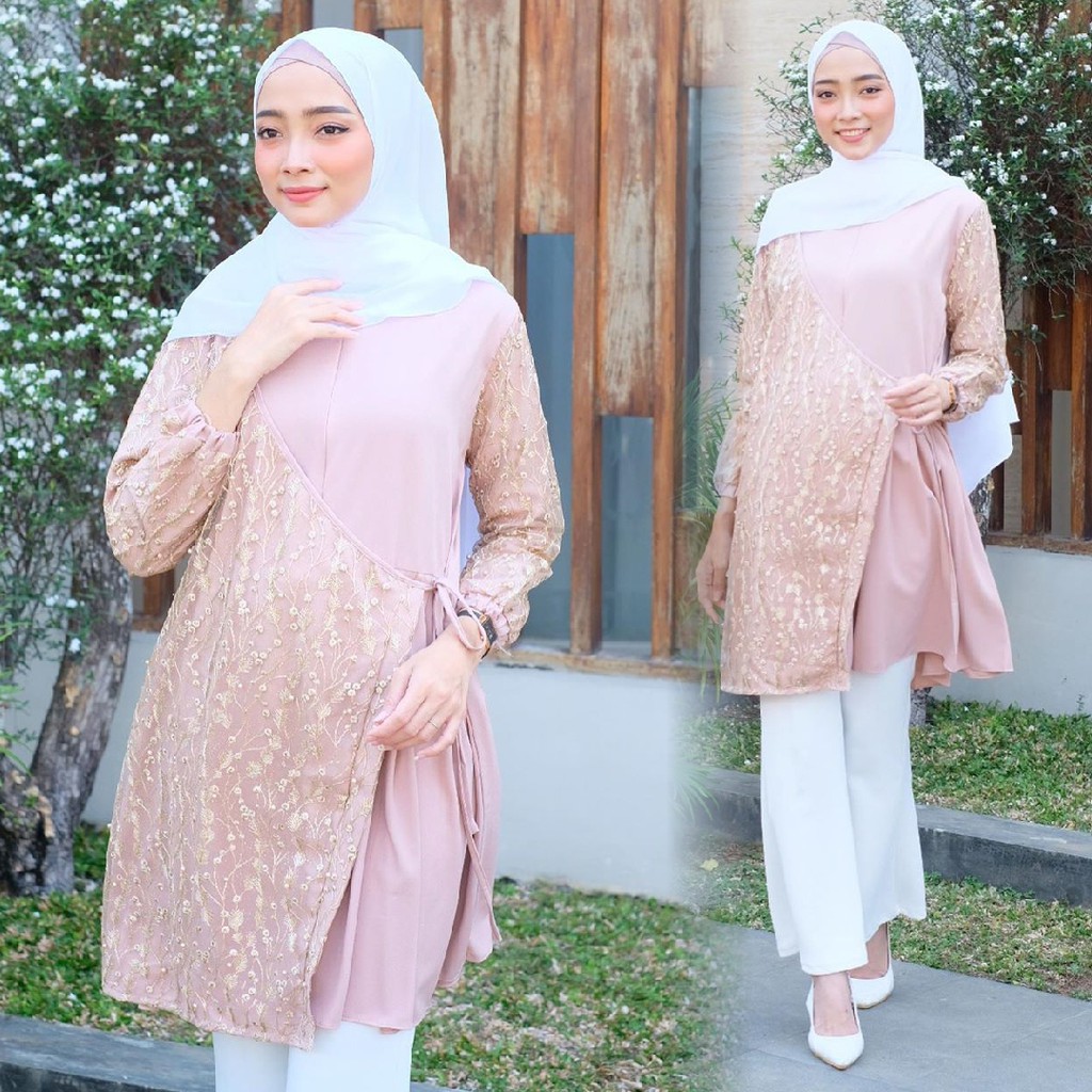 Grosir Tunik Pesta Wanita Muslim Murah Tiana Shopee Indonesia Grosir Tunik Pesta Wanita Muslim Murah Tiana Shopee Indonesia