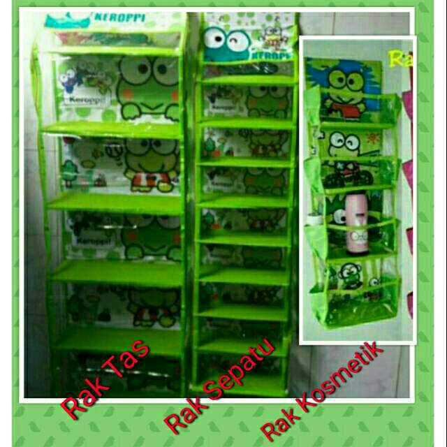 Rak set spesial(rak tas,rak sepatu,rak kosmetik)