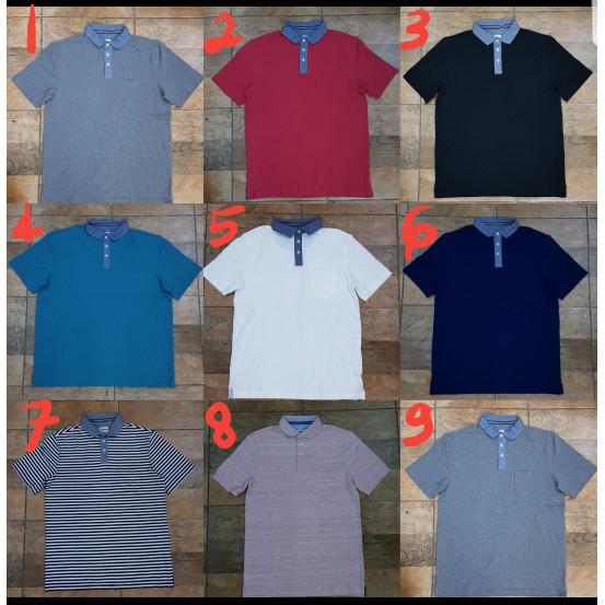 Kaos Kerah Polo Shirt Pria