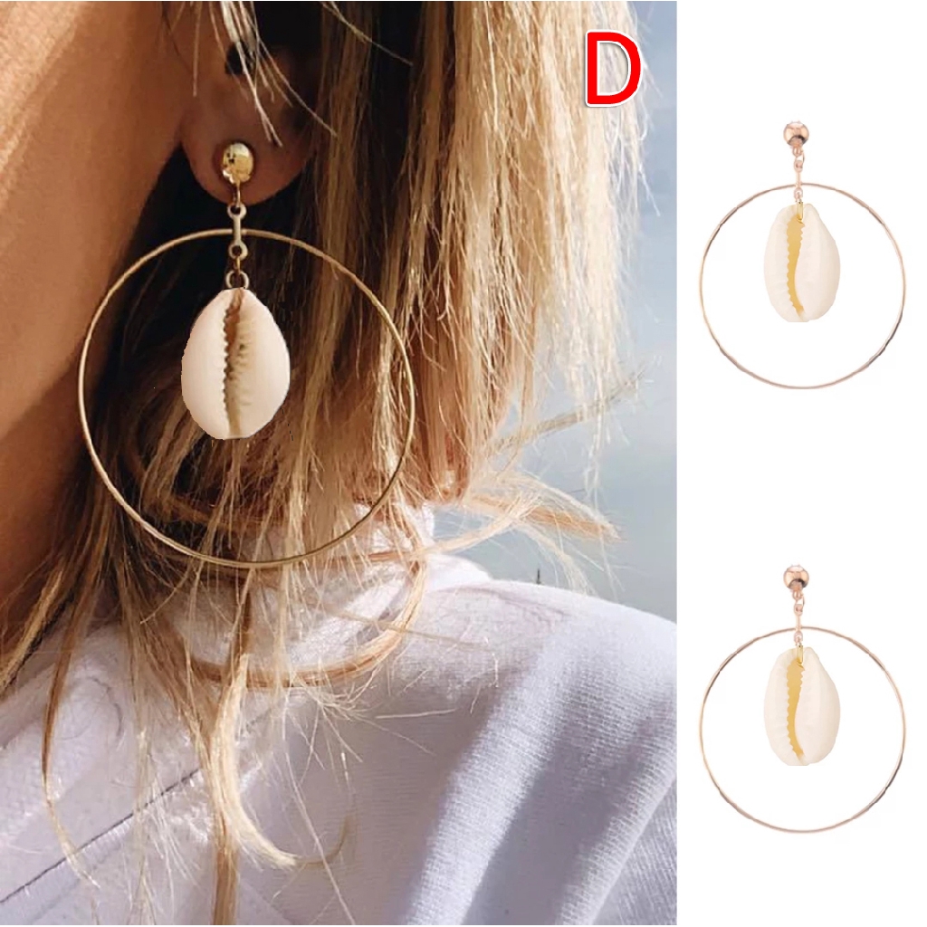 Anting Fashion Wanita Korea Style Model Keong Aneka Varian  429