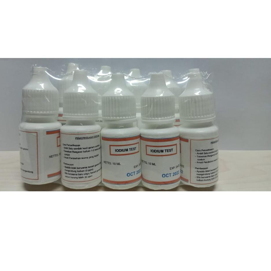 Ready Stok Test Kit Yodium ET - Iodine Testkit - Teskit untuk Tes Iodium .