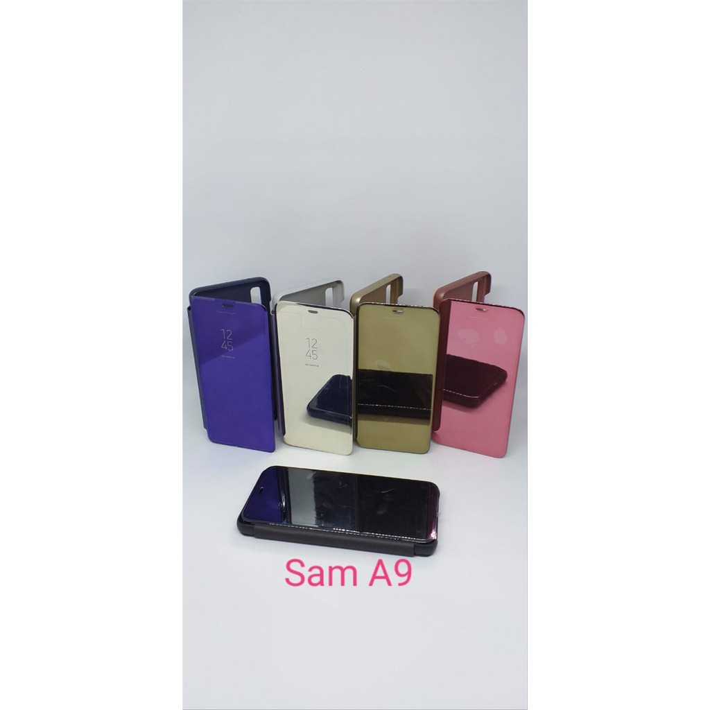 Flip Mirror Cover Clear View Type Samsung A9 2018