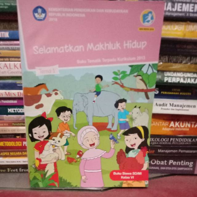 

Buku Tematik Terpadu Untuk SD Kelas VI Tema 1 : Selamatkan Makhluk Hidup