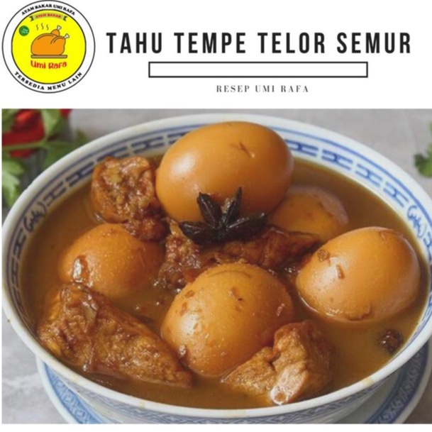 

Semur Kecap Tahu Tempe Dan Telor Isi 6