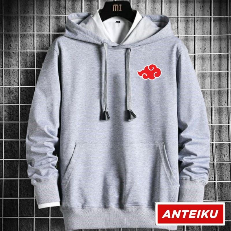 Sweater Hoodie Zipper Anime Akatsuki Jaket Hoodie Akatsuki L-XXL-7