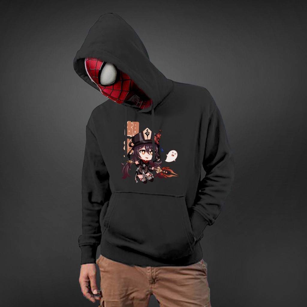 Jaket Hoodie Jumper Chiibi Genshin HU TAO