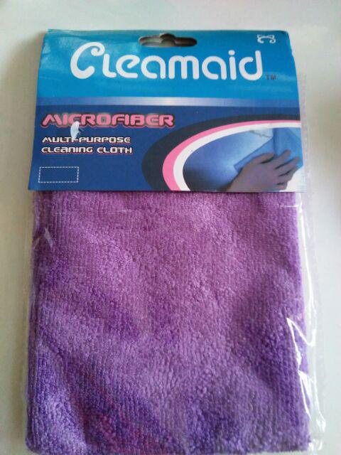 Lap Microfiber Cleamaid 40x40 Kain Lap Serbaguna Super Absorbent