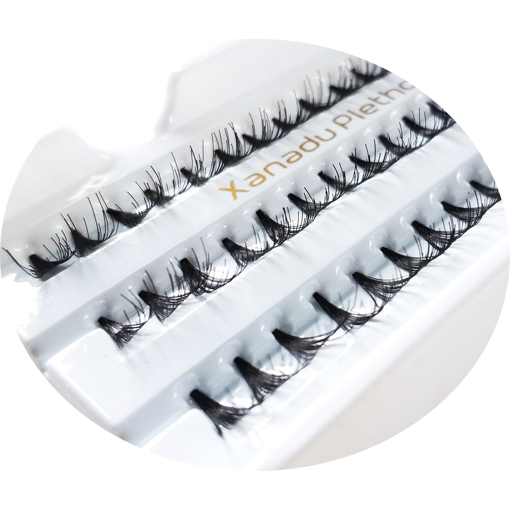 EYELASH EXTRA VOLUME KNOTFREE - Bulu Mata Tebal Extra Lentik Knotfree - Xtra Curl Ultrathick Knotfree - Individual - Extension