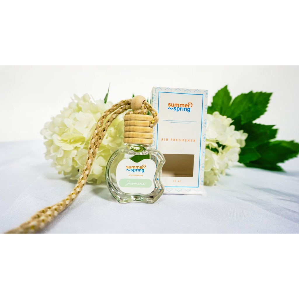 Pewangi mobil / pengharum ruangan summerspring apel aroma melati 10 ml