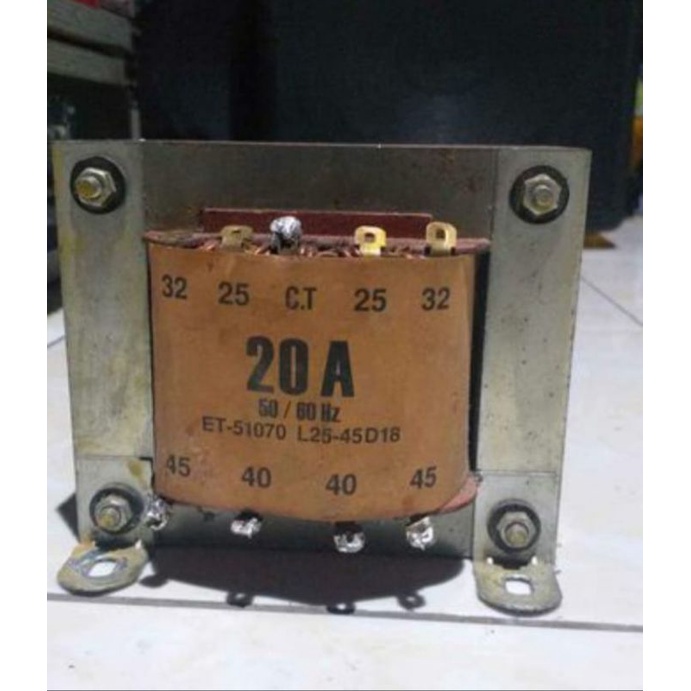 trafo ERA 20A CT 45 free packing  kayu