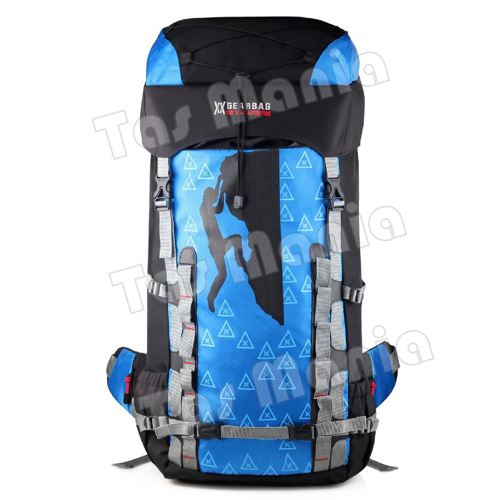 RTM-PROMO MUDIK LEBARAN-Carrier Gear Bag X -ION Mountain Top Camping Hiking Backpaack+FREE RAINCOVER