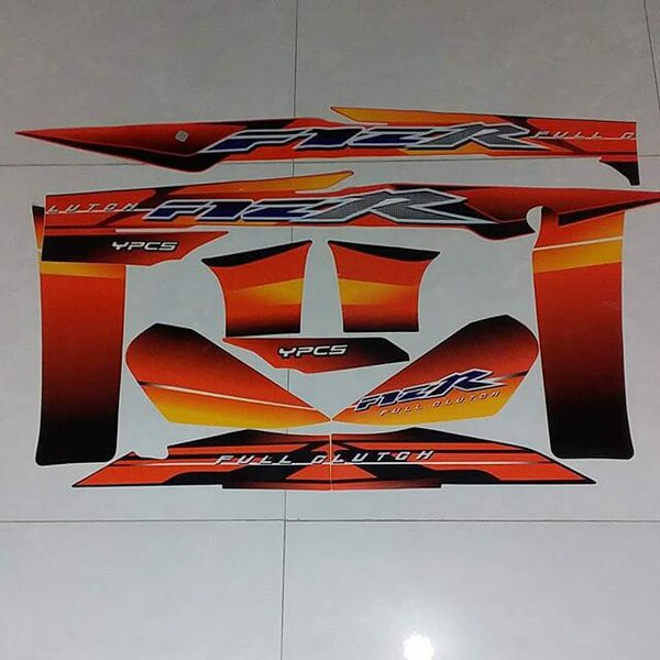 Stiker Striping Fiz R 2003 Orange