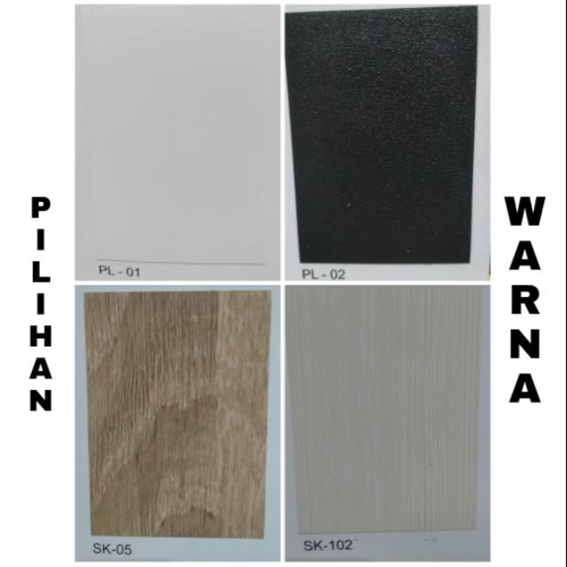 Pilihan Warna Tacosheet  / Warna pelapis meja