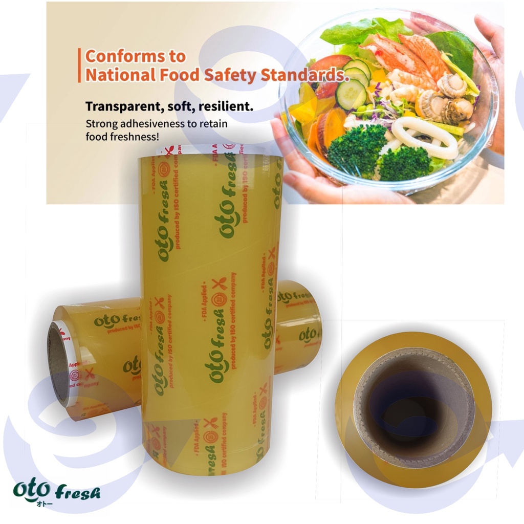 OTO Fresh Plastik Wrapping Pembungkus Makanan Food Wrap 25 30 35 45 CM