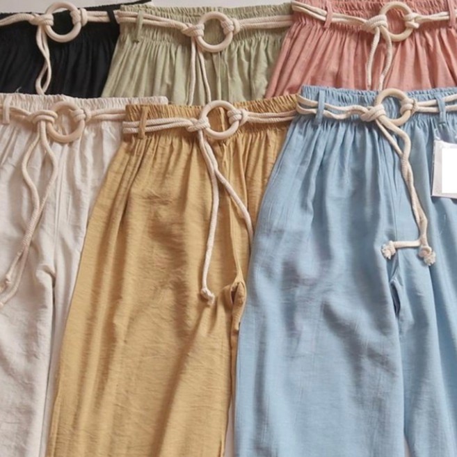 PROMO HOPYLOVY - Ikat Pinggang Wanita Ring Belt Tali