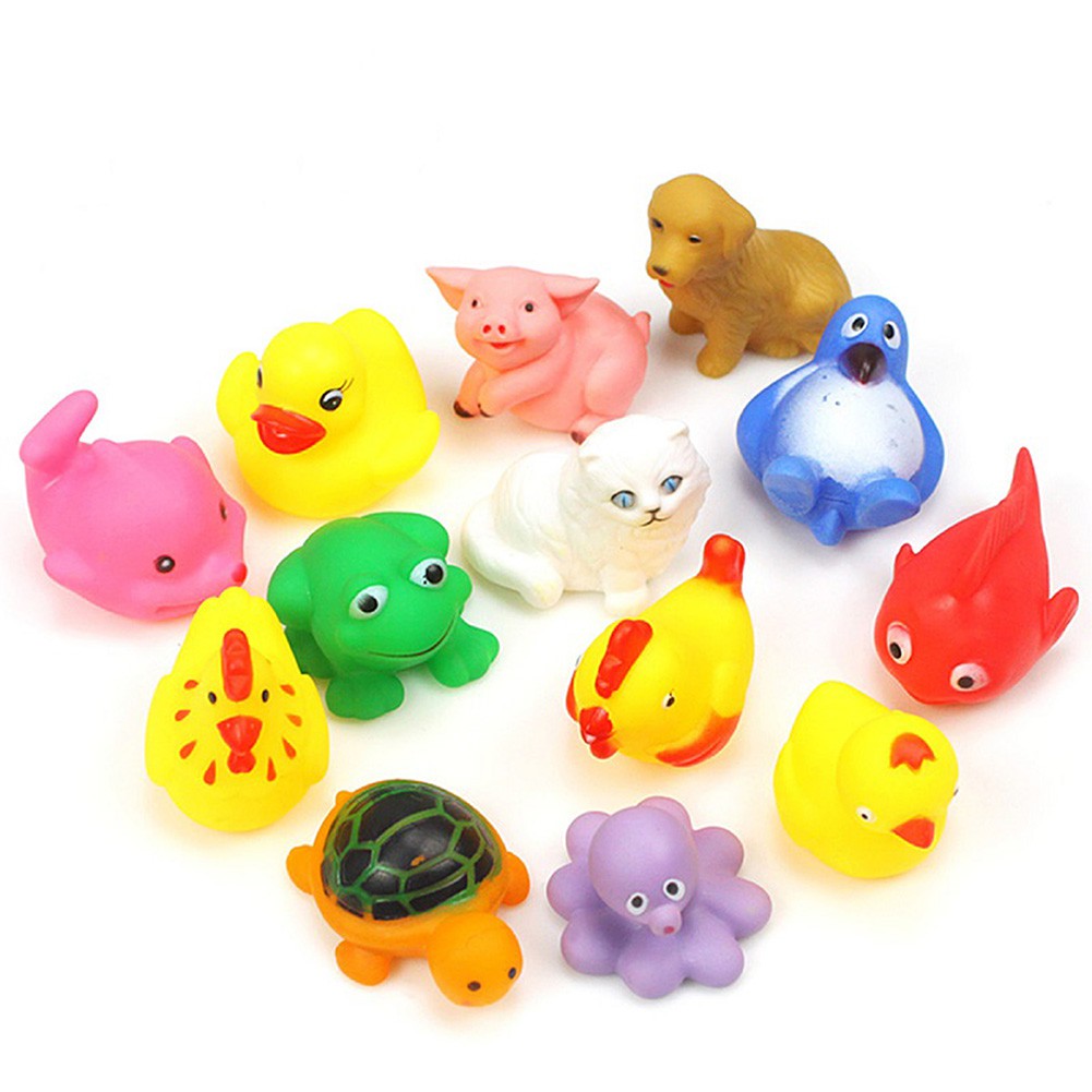 rubber animals toys