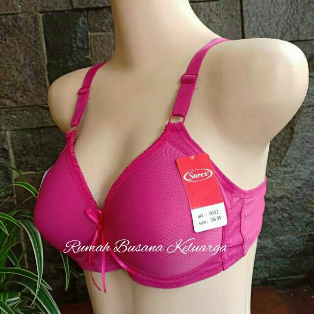 BH Bra Sorex 9852 Original Cup Besar Tanpa Kawat  Shopee 