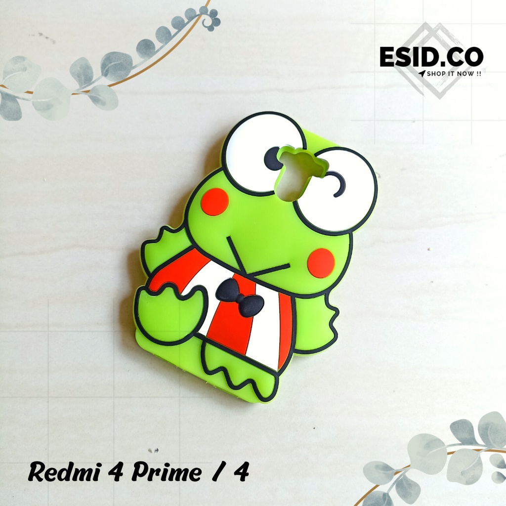 3D Case Redmi 4 Prime 4 Keroppi Limited Edition