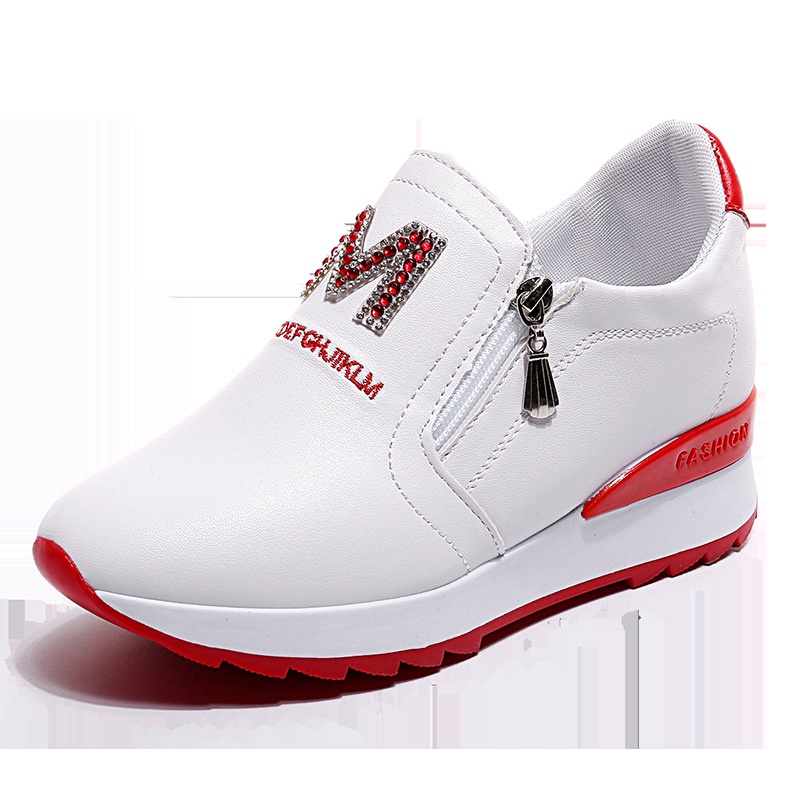 [JY] 1471 Sepatu Wanita Sneakers Logo &quot;MMM&quot;  ELEGAN CANTIK Pesta Kerja Santai Keren Trend Impor A08-8