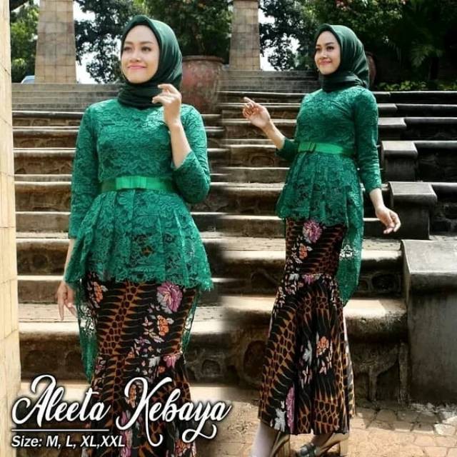 KEBAYA MODERN - KEBAYA AURORA - KEBAYA BRUKAT PINGUIN - KEBAYA BRUKAT