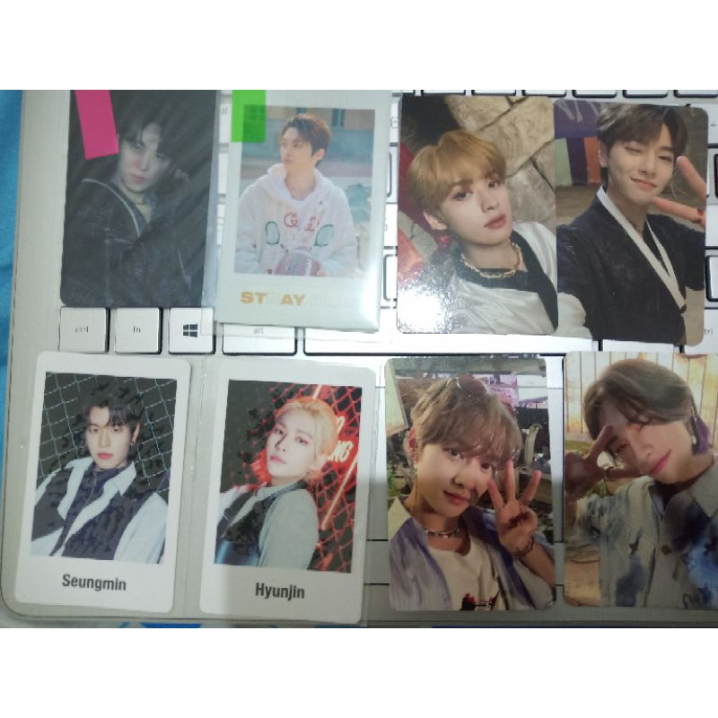 PC Noeasy Hyunjin Denim, Lee Know, I.N photocard