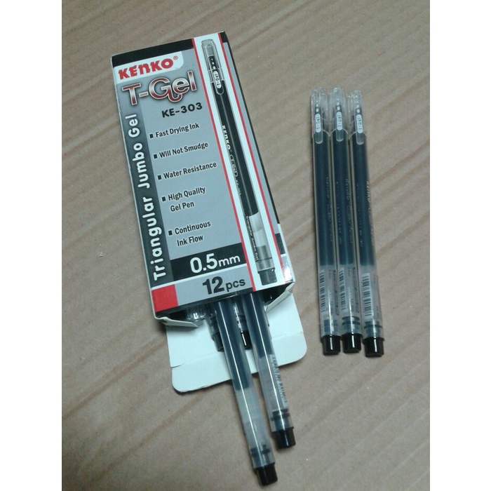 

Jual Pen Gel Kenko T-Gel 0.5 Mm Ke-303 Limited