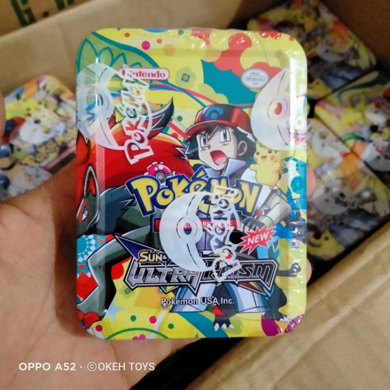 1 pak isi 25/28/41 kartu Pokemon trading card game