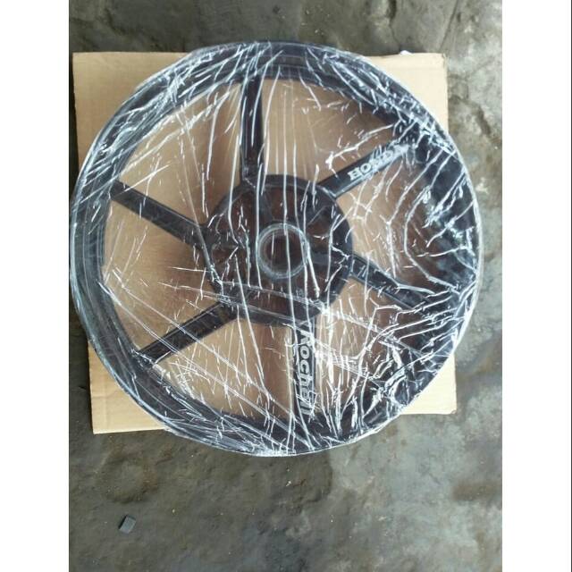 OBRAL MURAH VELG MERK ROCHELL BLACK UNTUK NEW MEGAPRO