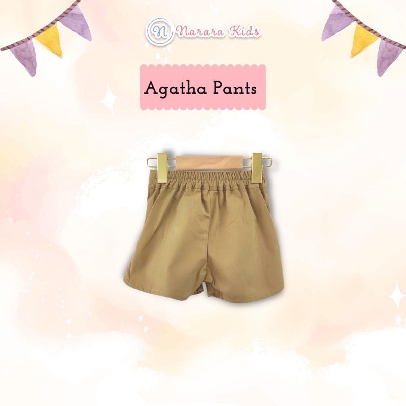 Short Pants / Celana Pendek Anak Perempuan Agatha by Narara Kids