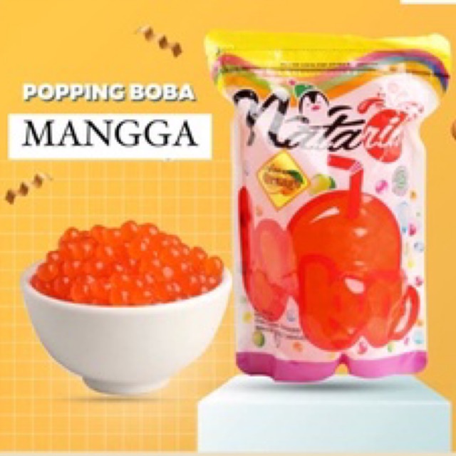 

POPPING BOBA RASA MANGGA 500 GR