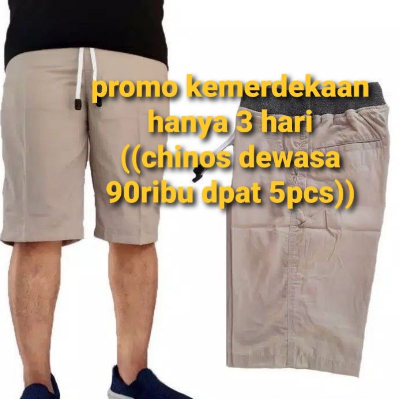 [Bisa COD] Celana Pendek Pria Cowok Dewasa/celana pendek chinos/celana pendek terbaru