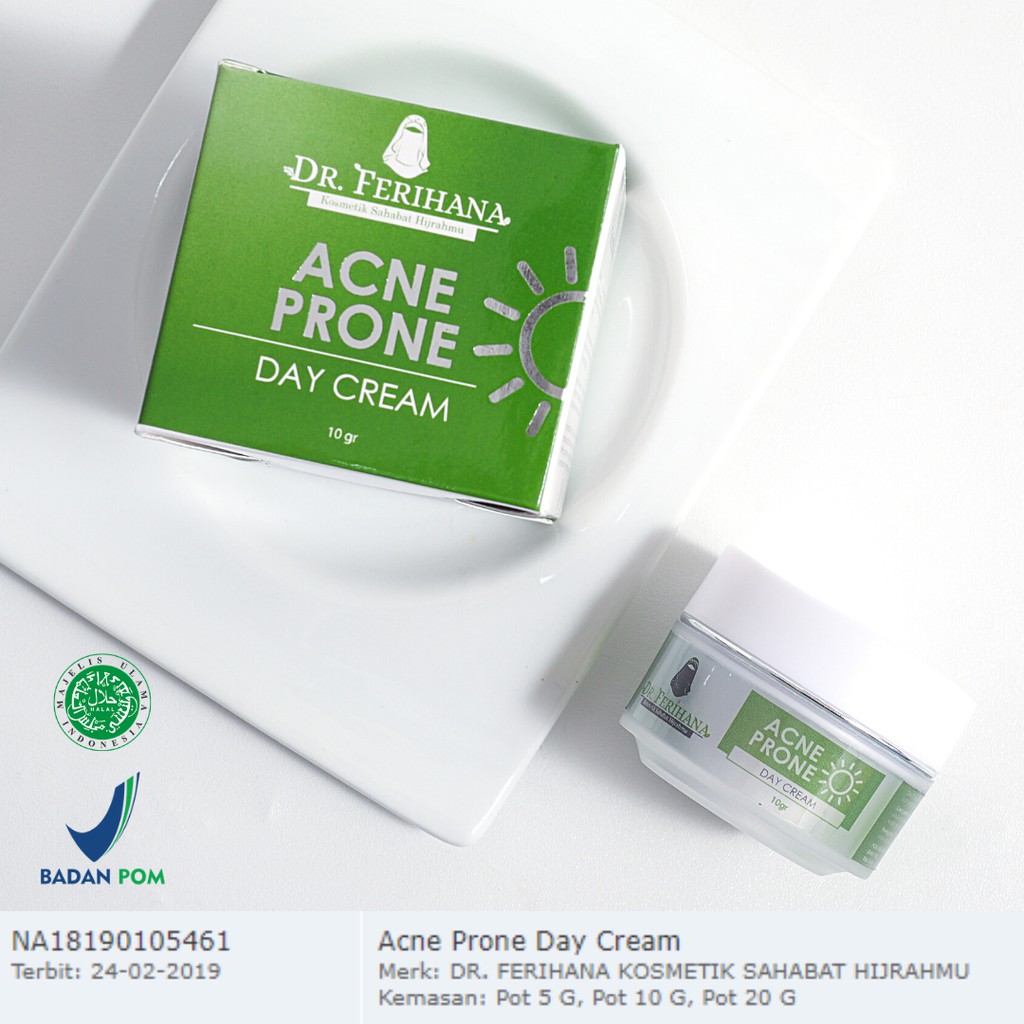 [Paket Acne] Dr. Ferihana (Facial Wash &amp; Day Cream&amp; Night Cream) Mengatasi Kulit Berjerawat &amp; Kusam Mengurangi Minyak Berlebih Skincare Kecantikan BPOM