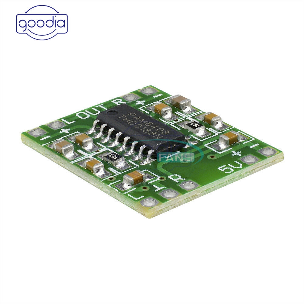 ✈【Fast/COD】✈ 1PC Digital Amplifier Board Class D 2*3W USB Power Mini PAM8403 Audio Module