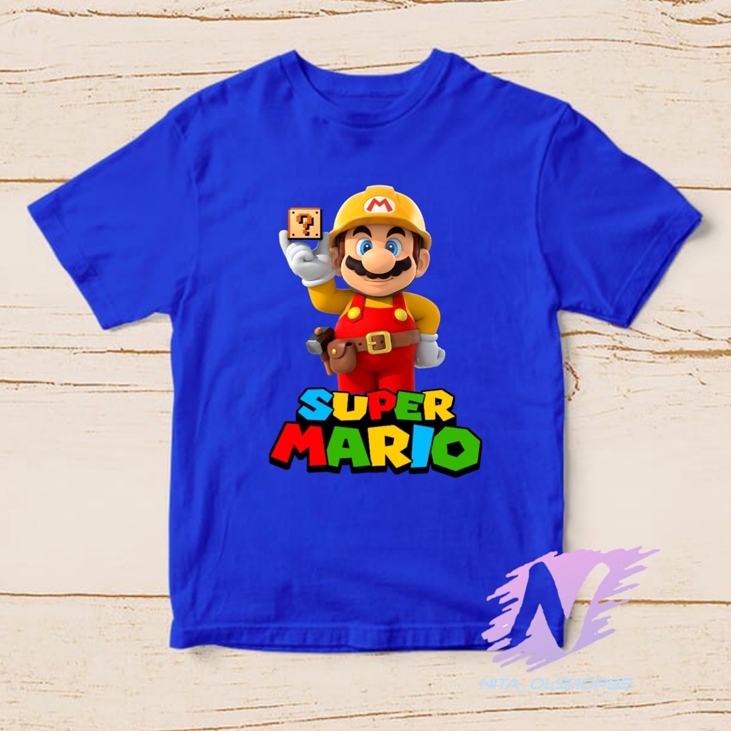 KAOS ANAK SUPER MARIO