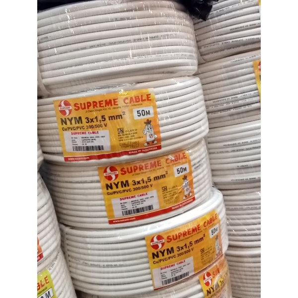 Kabel NYM 3x1.5mm Supreme @50m