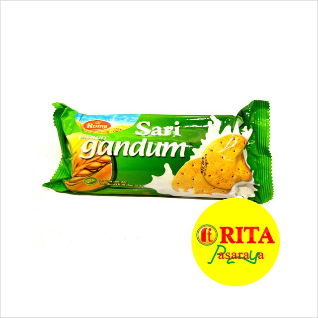 

Roma Sari Gandum Biskuit 144 Gr