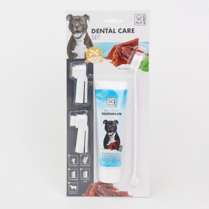 Bioline toothbrush set/Sikat gigi anjing kucing/Odol anjing kucing